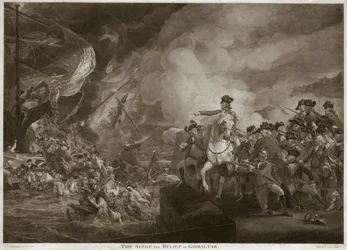Le siège et le secours de Gibraltar, pub. 1810